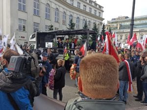 "Piątka Kaczyńskiego" Protesty rolników w Warszawie 30.09.2020