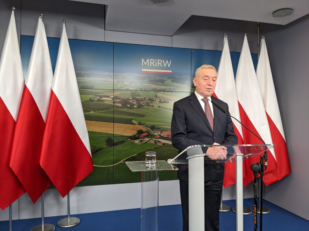 Minister rolnictwa i rozwoju wsi Henryk Kowalczyk, fot. mw