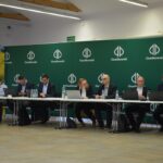 Konferencję prasową poświęconą agrotechnice w sezonie wiosna 2023 w firmie Osadkowski