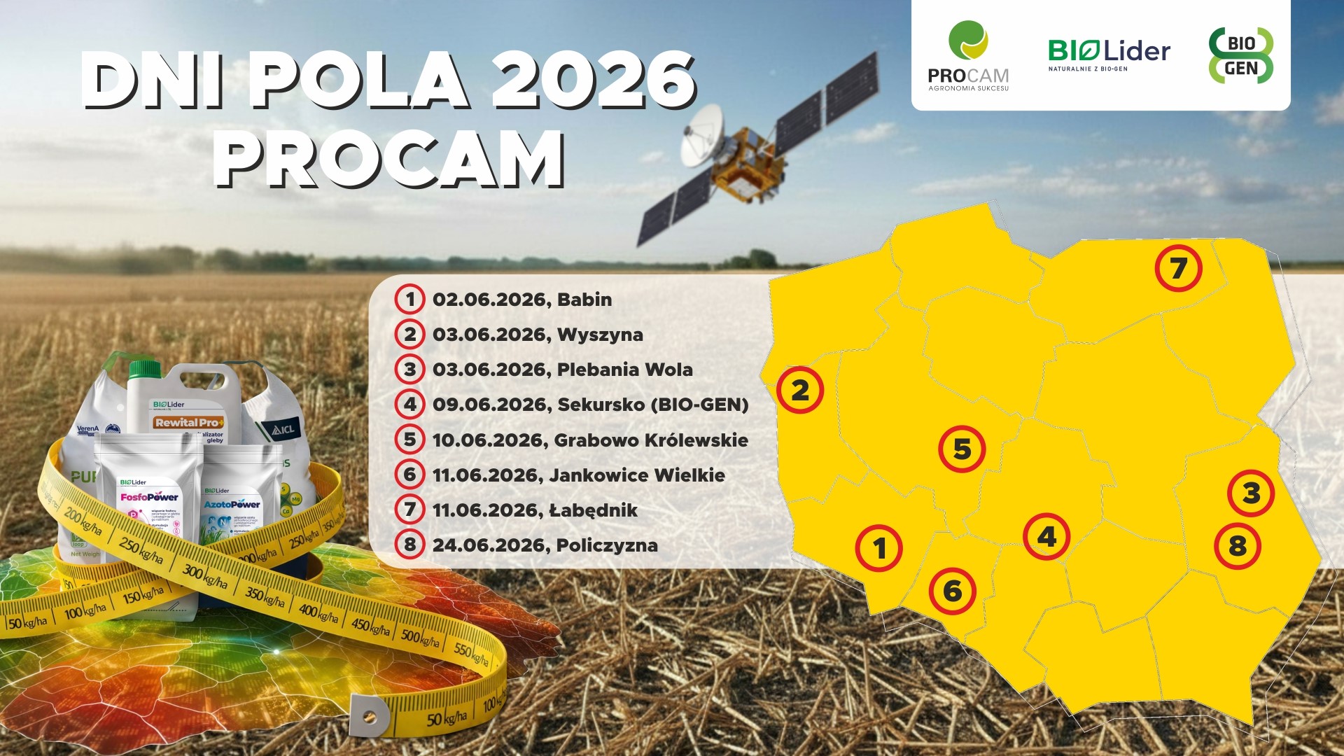 Co pokaże PROCAM na Dniach Pola 2026?